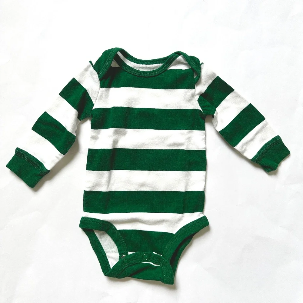 Carter's Christmas Long Sleeve Onesies Bundle 4 Winter Size 3M